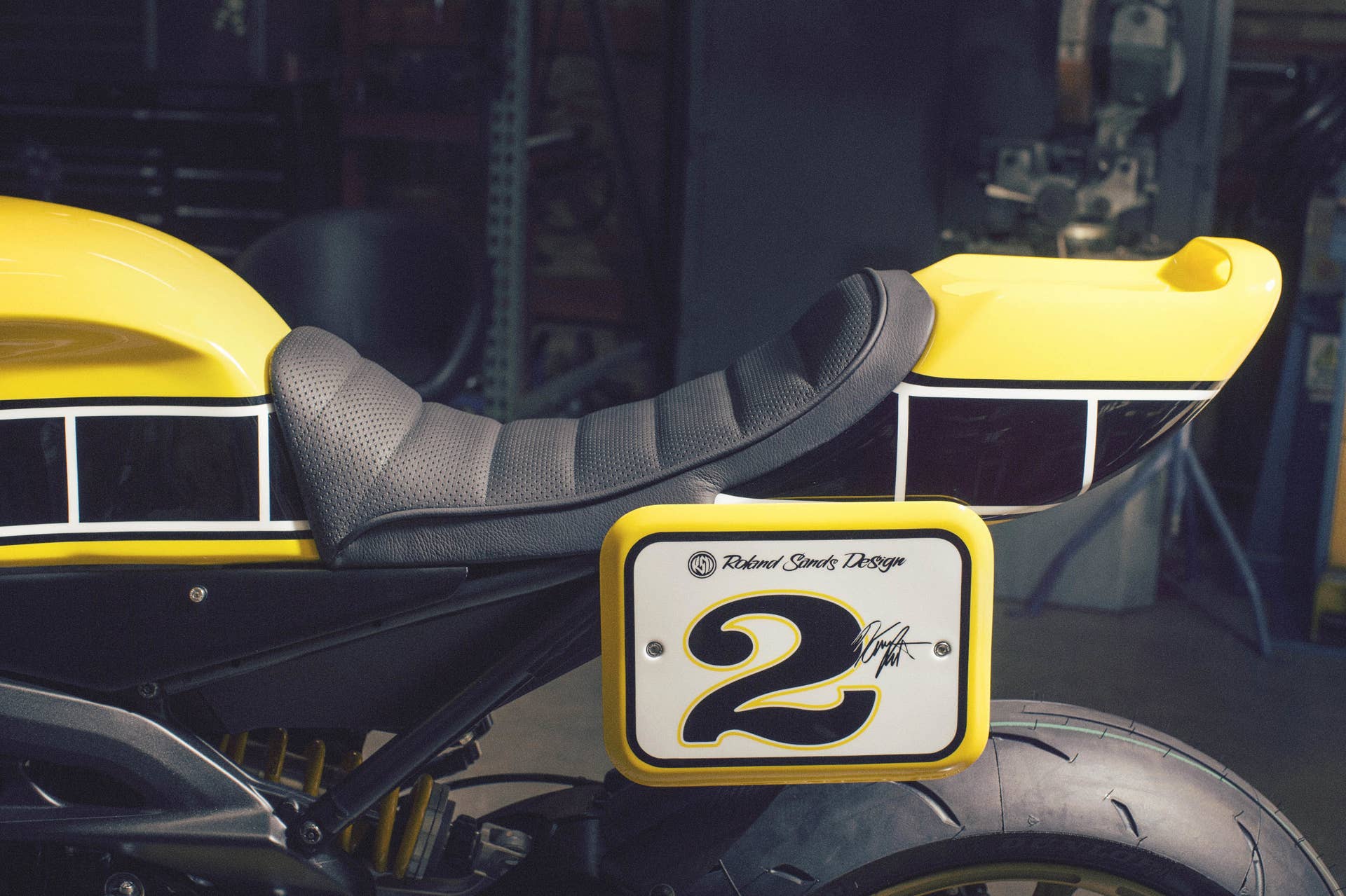 Yamaha 900 Faster Wasp Roland Sands Design detail