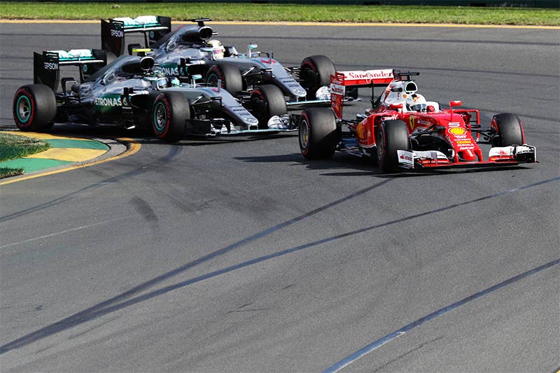 The 2016 Australian F1 Grand Prix.