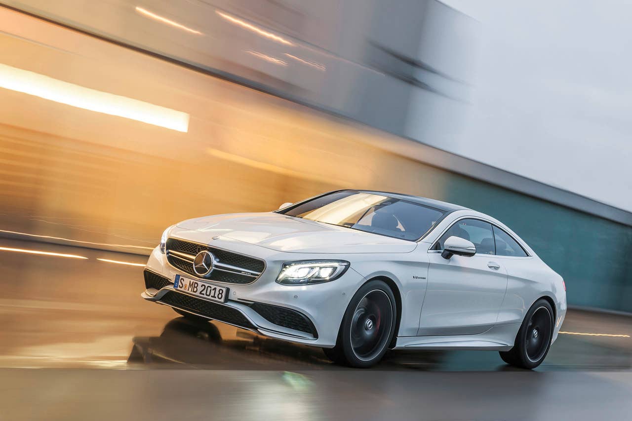 Mercedes-Benz S 63 AMG CoupÃ© (C 217) 2014; designo diamantweiÃ bright; designo diamond white bright