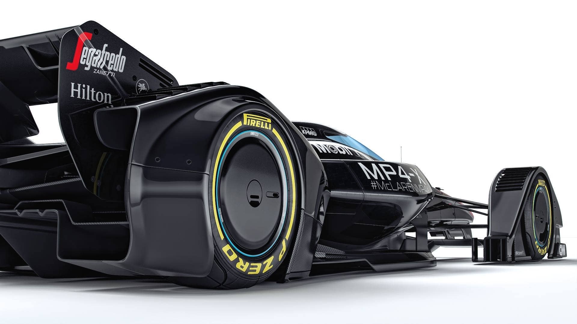 wheel pirelli mclaren mp4-x honda f1