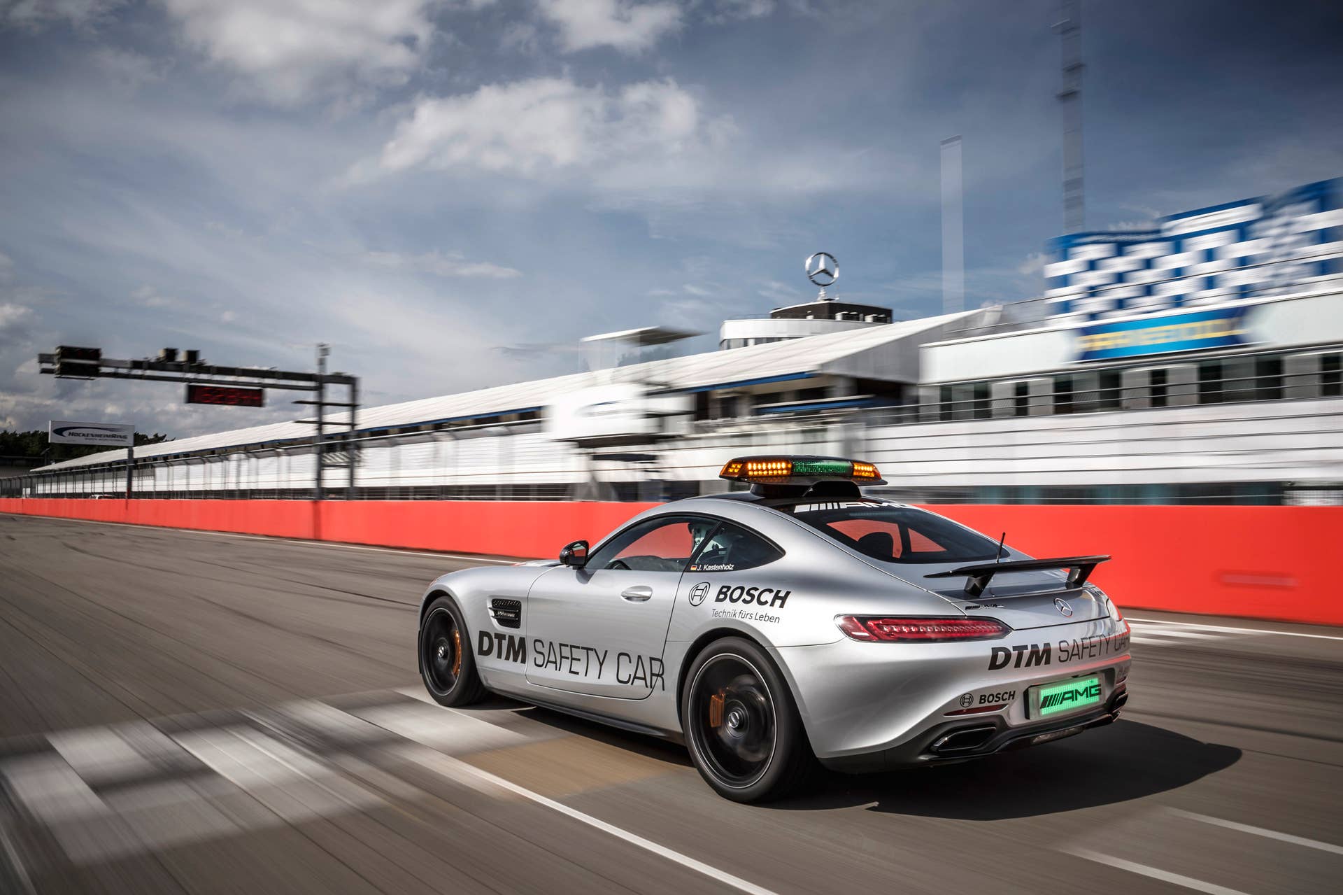 Mercedes-AMG GT S DTM Safety Car track rear 3/4