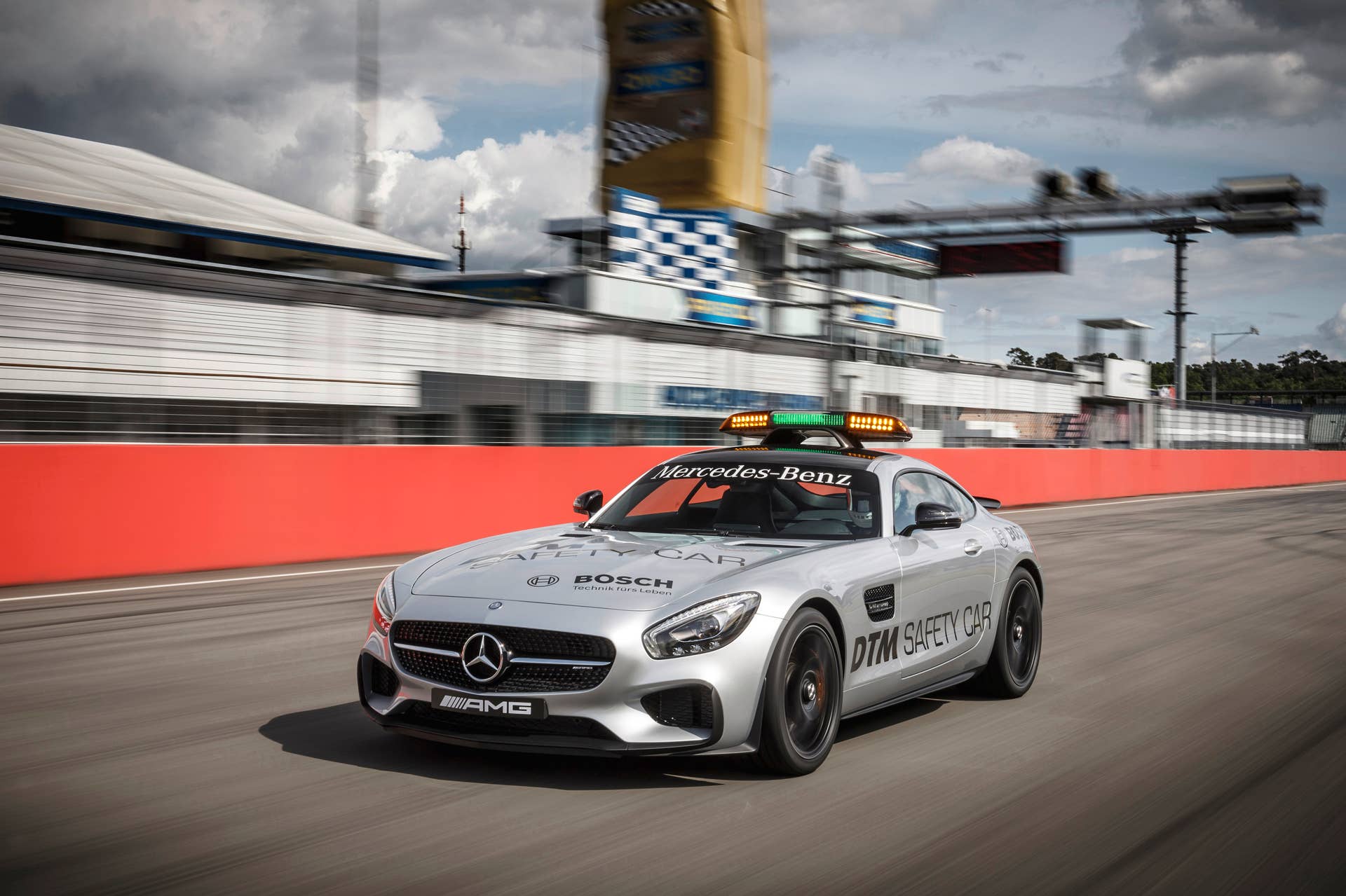 Mercedes-AMG GT S DTM Safety Car track front 3/4
