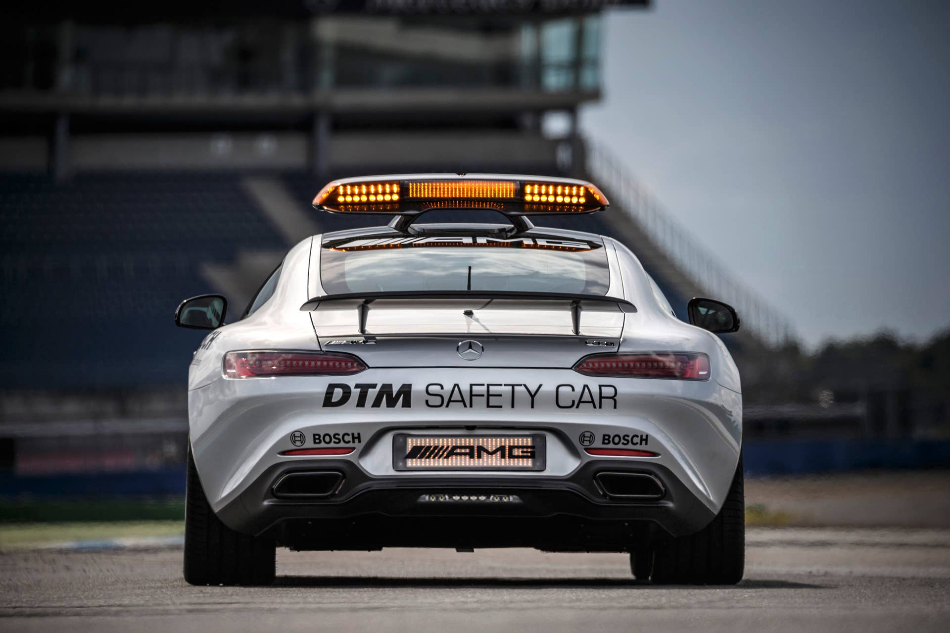 Mercedes-AMG GT DTM Safety Car track rear