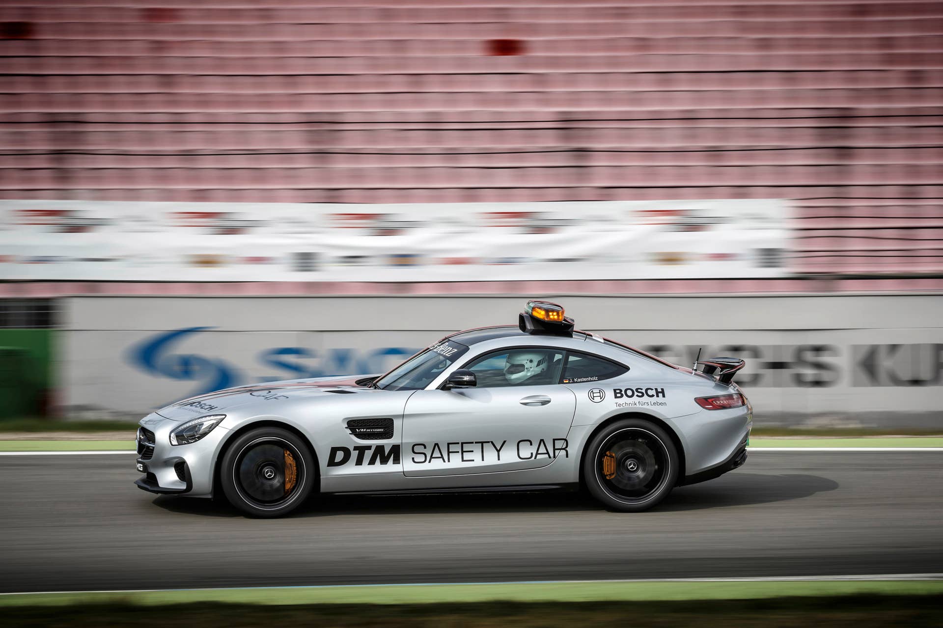 Mercedes-AMG GT DTM Safety Car track side