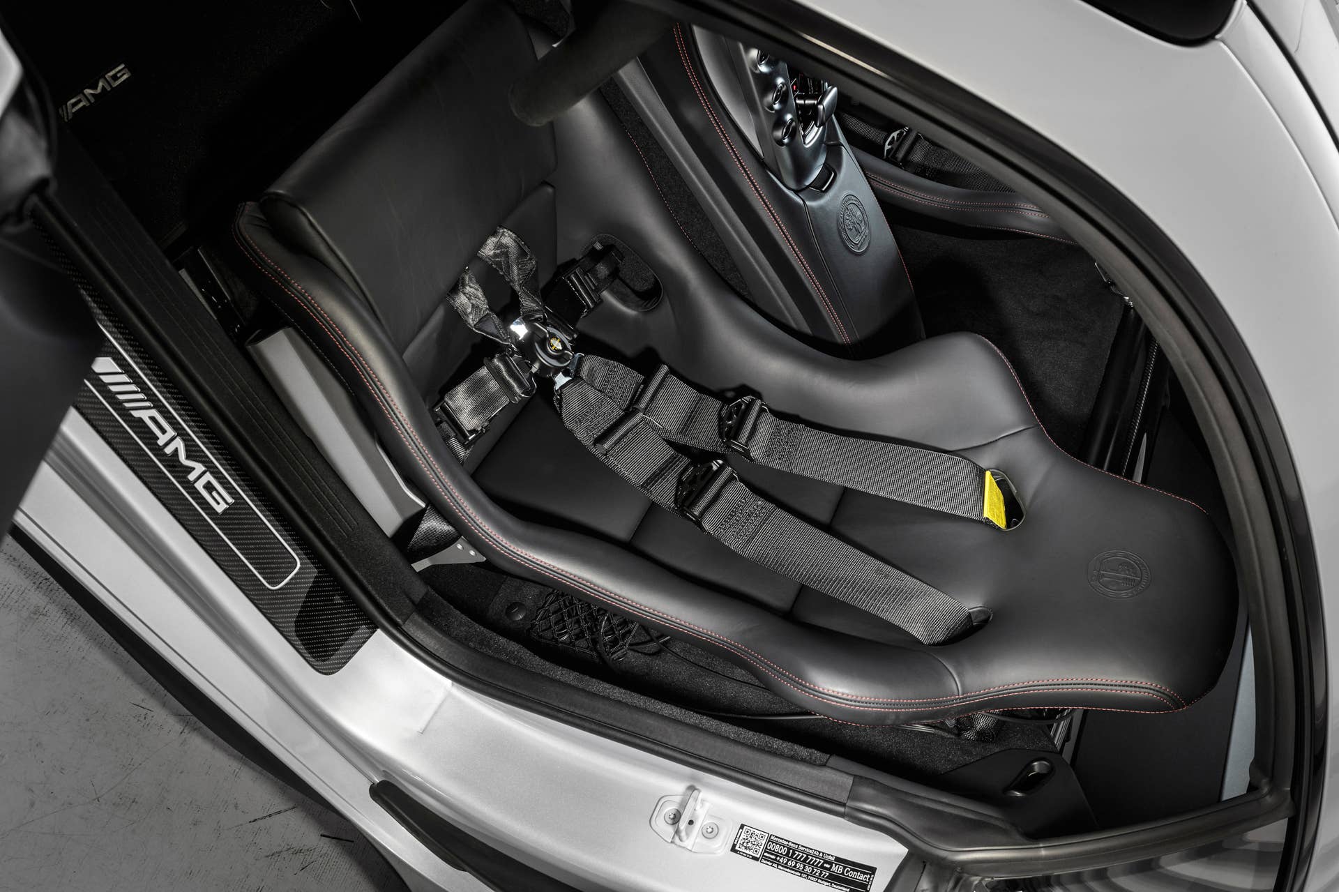 Mercedes-AMG GT DTM Safety Car interior seats