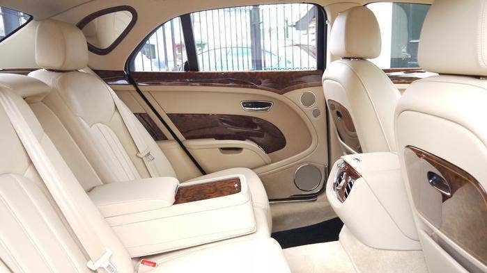 2012 Bentley Mulsanne - ex-Queen Elizabeth II interior rear