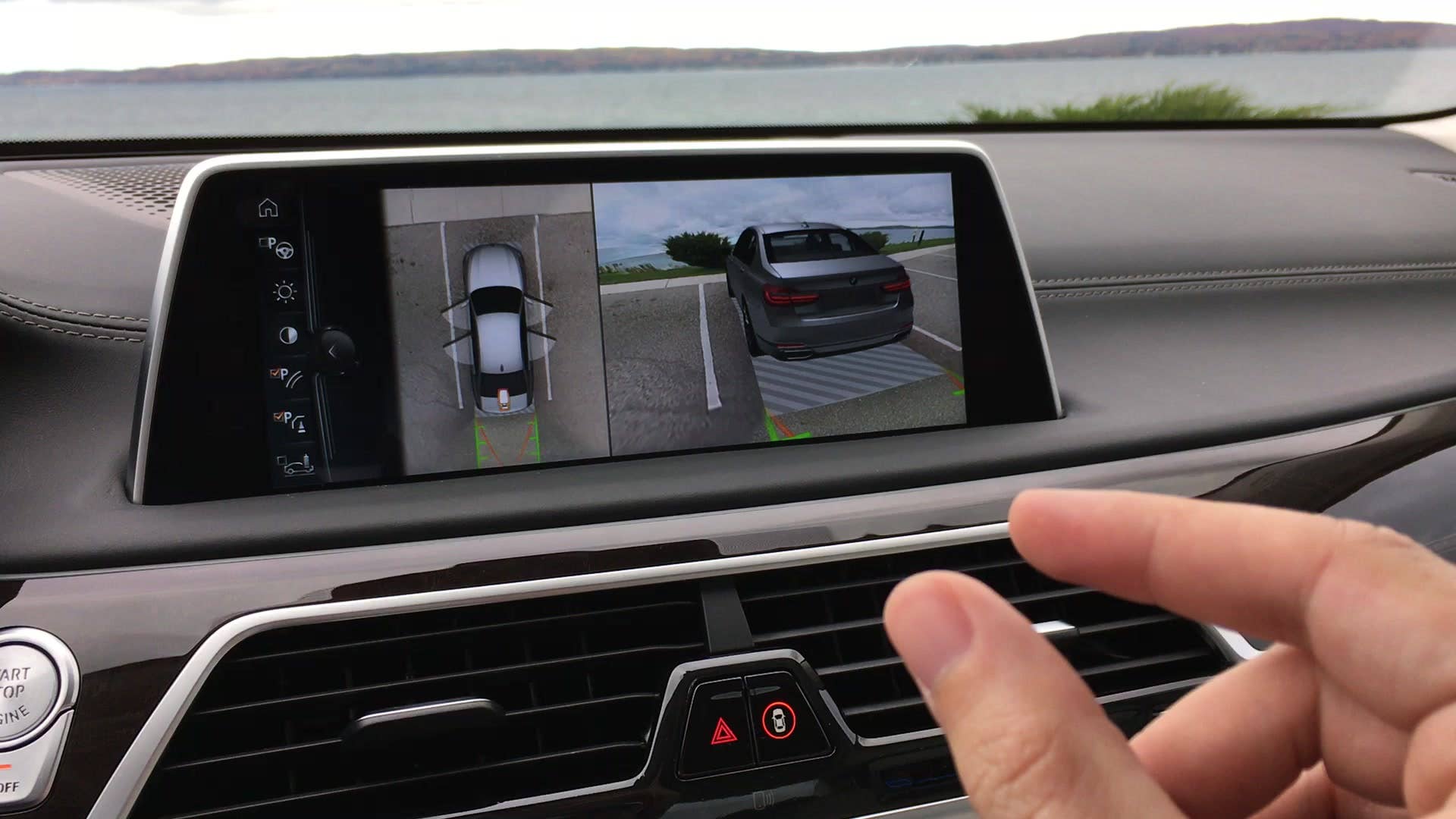 2016 BMW 7 Series Surround View Gesture Control | Autoblog Short Cuts