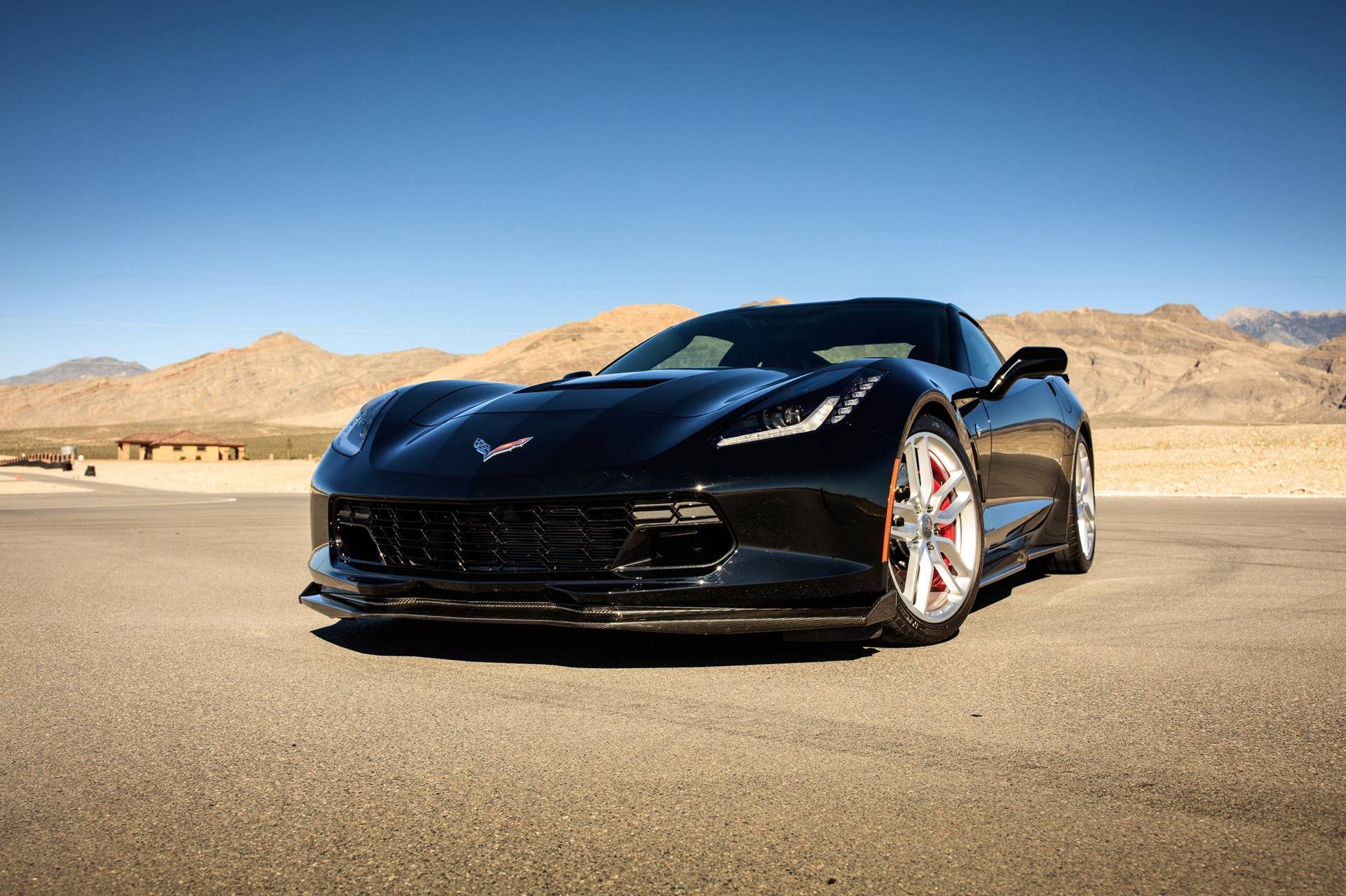 Chevy Corvette Stingray with Performance Parts at Spring Mountain
