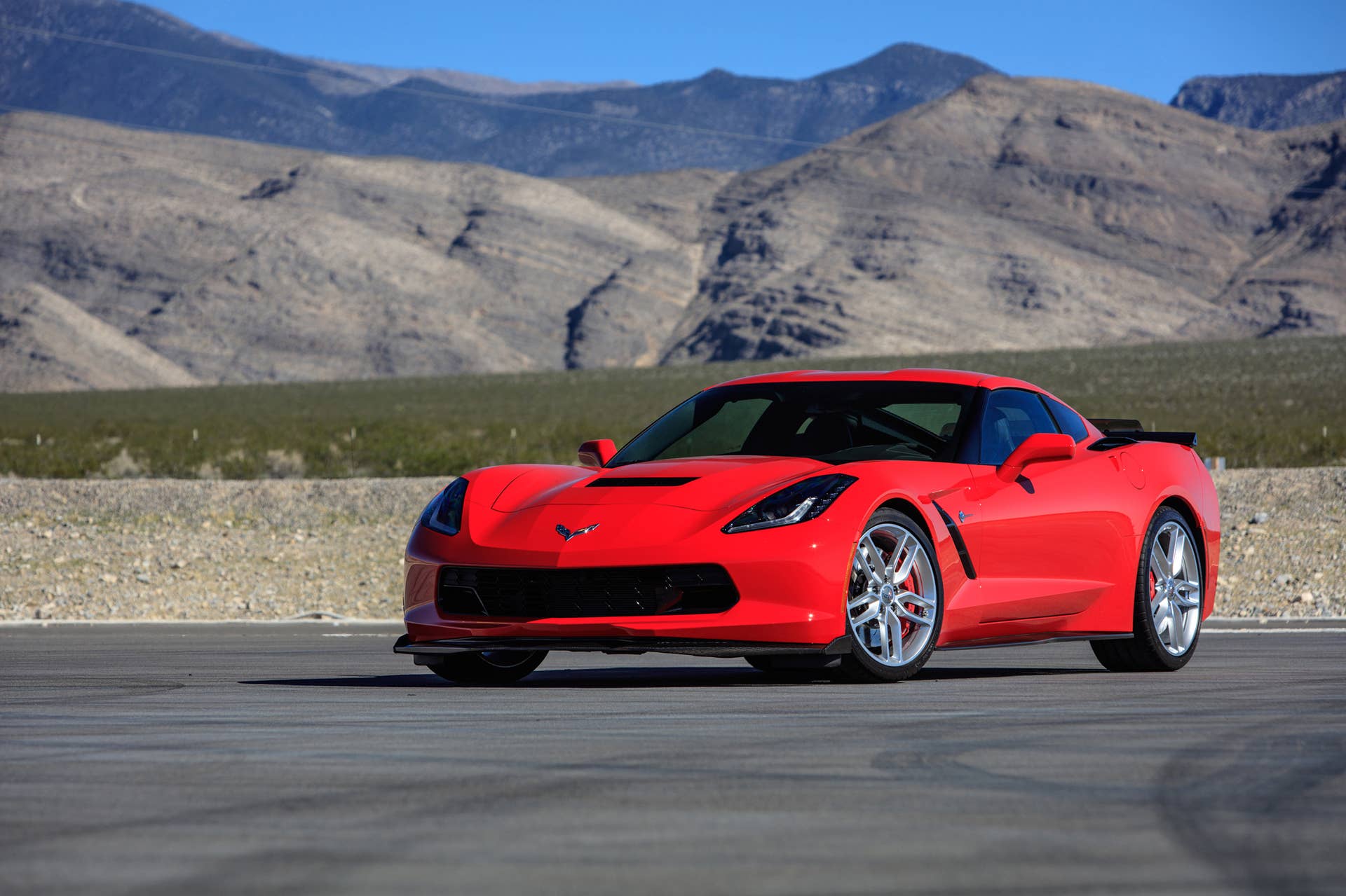 Chevy Corvette Stingray with Performance Parts Ron Fellows Spring Mountain