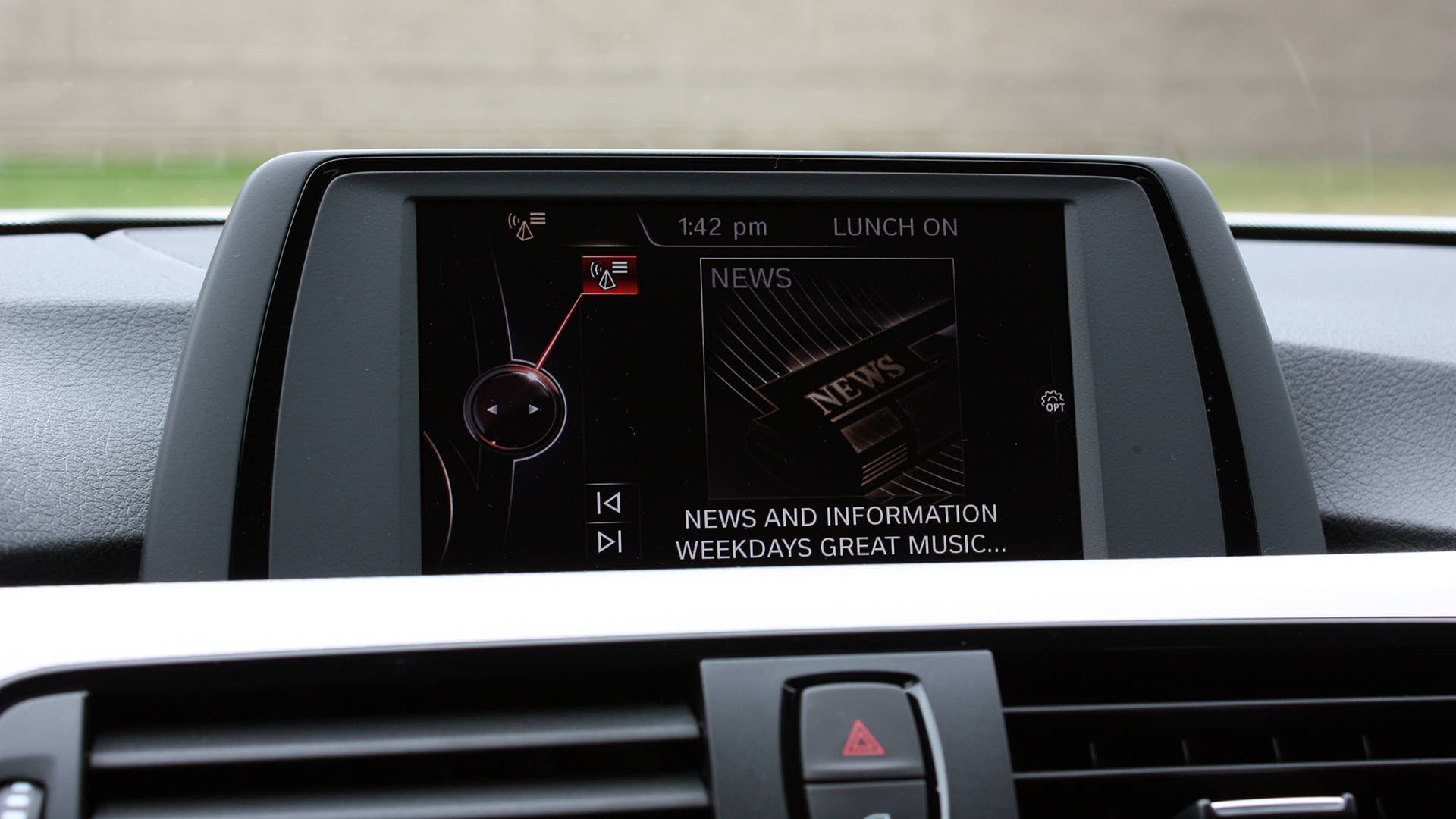 2016 BMW 435i ZHP Coupe infotainment screen