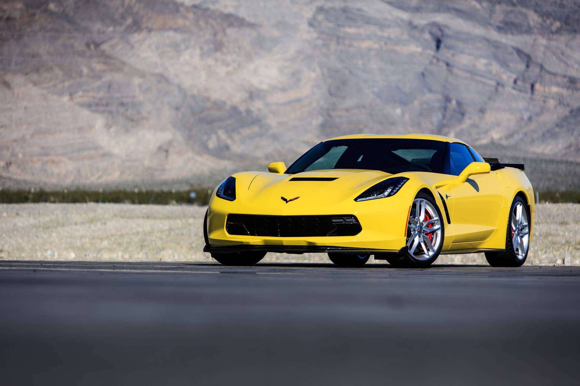 Chevy Corvette Stingray at Spring Mountain