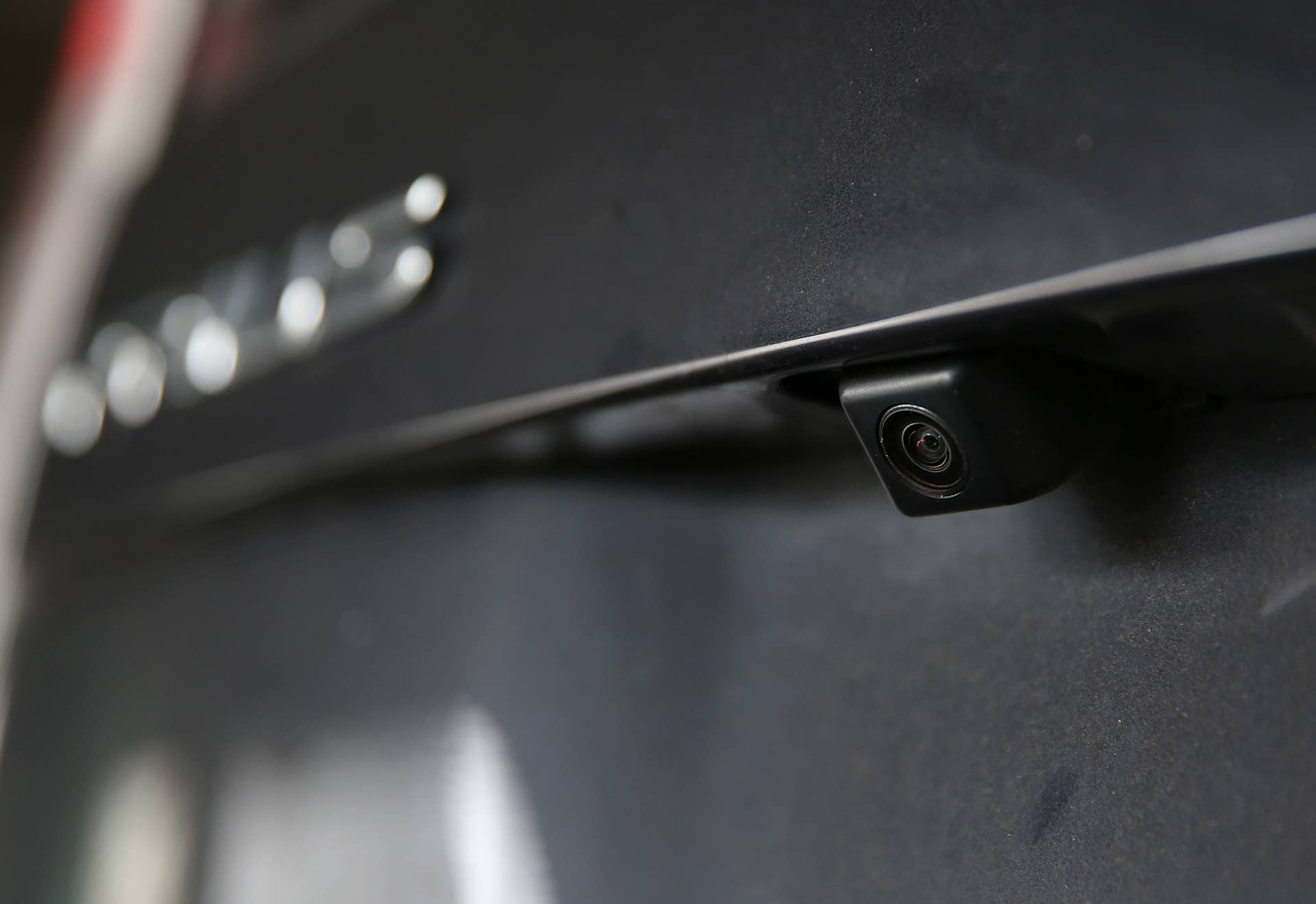 SAN FRANCISCO, CA - MARCH 31: In this photo illustration, a backup camera is visible on the back of a Toyota Prius on March 31, 2014 in San Francisco, California. The National Highway Traffic Safety Administration (NHTSA) announced today that it will require all vehicles under 10,000 pounds manufactured on or after May 1, 2018 to have backup cameras in an effort to reduce the number of deaths that occur each year in backup related accidents. (Photo illustration by Justin Sullivan/Getty Images)