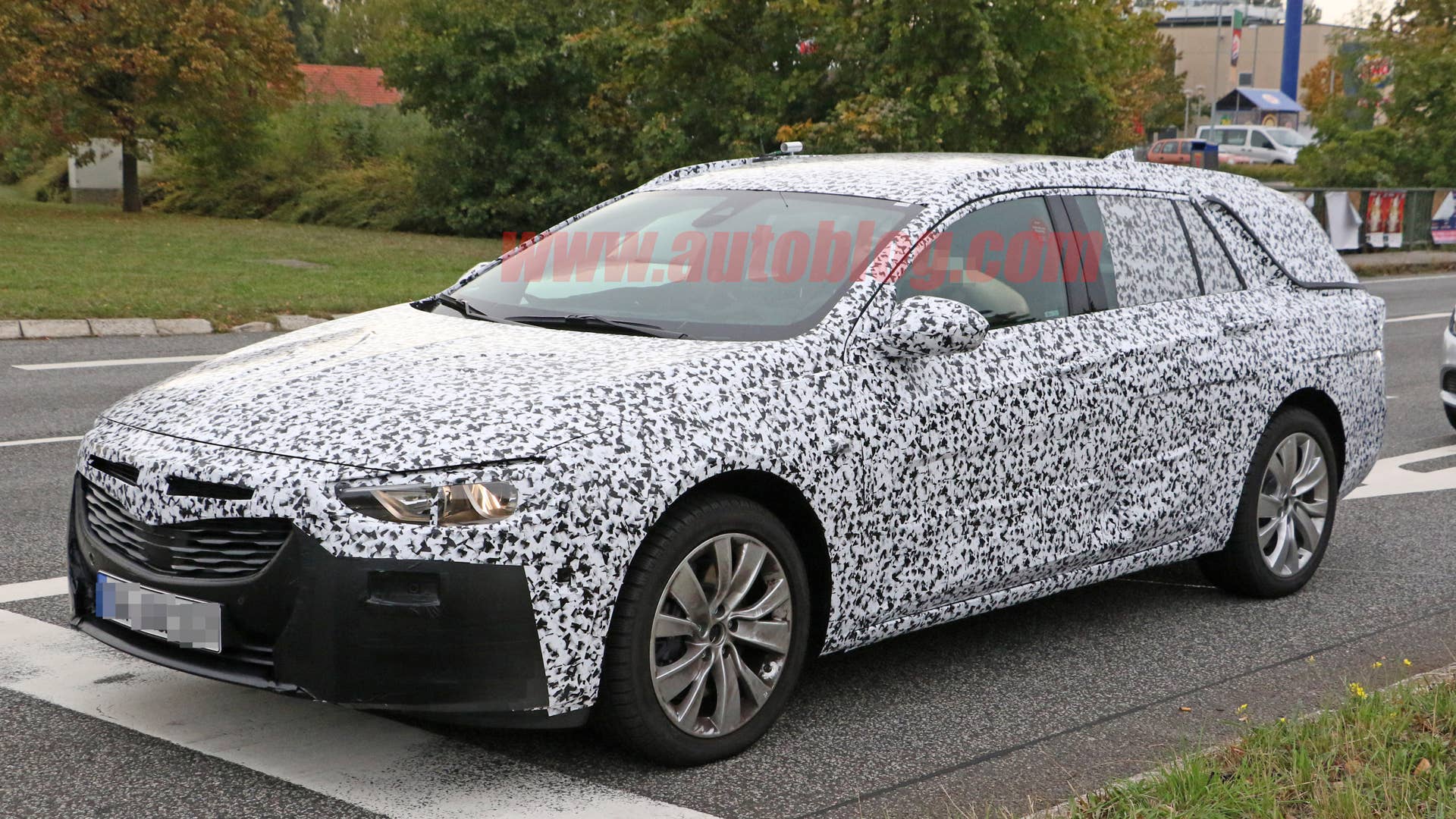 2018 Opel Insignia Grand Sport Tourer Spy Shots Front End Exterior