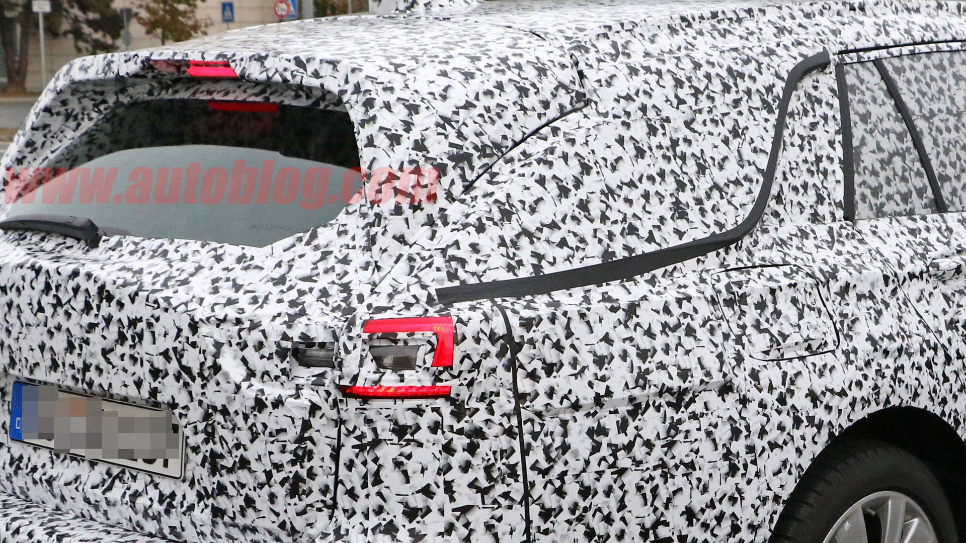 2018 Opel Insignia Grand Sport Tourer Spy Shots Rear End Close Up Exterior