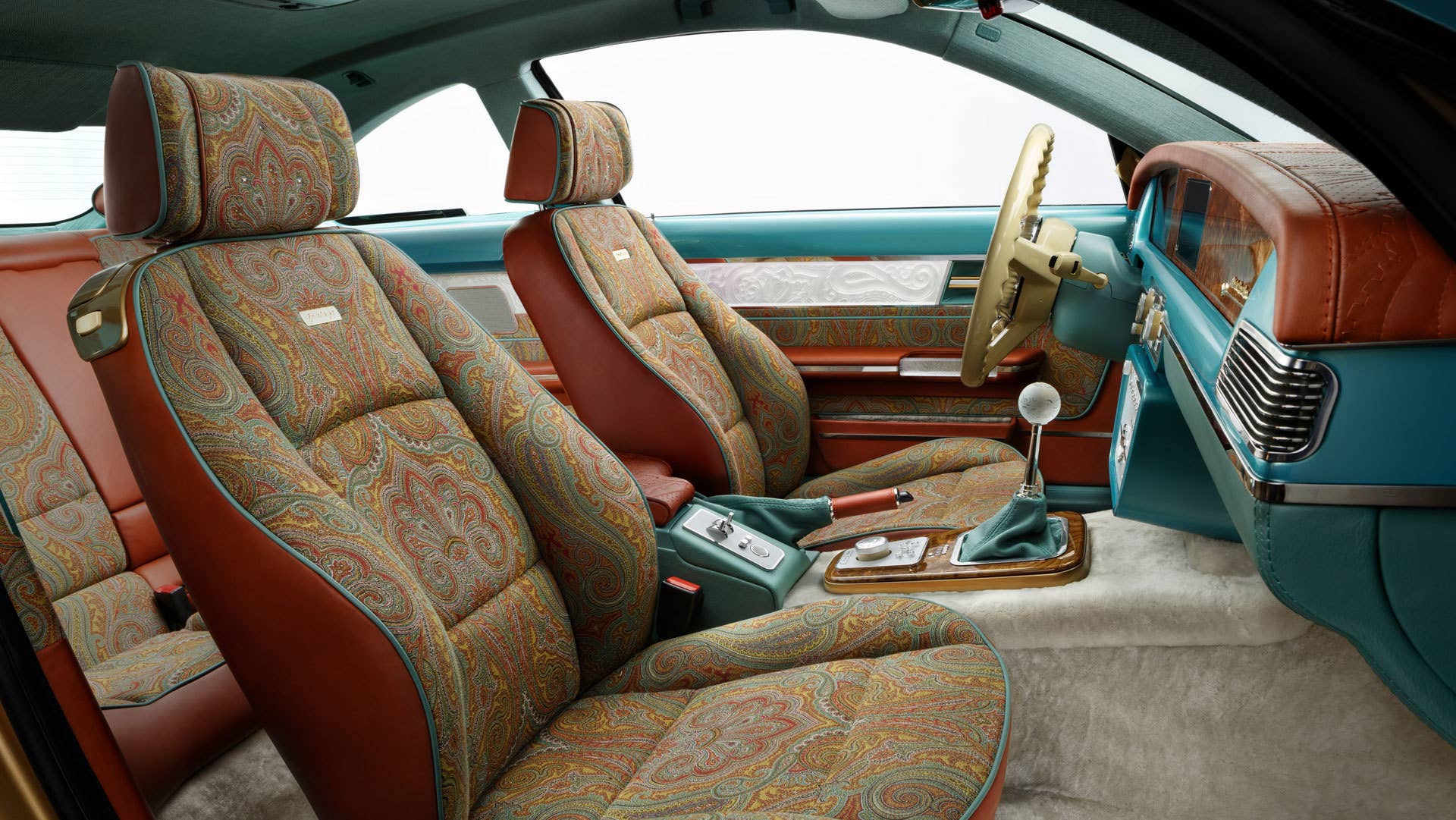 bilenkin vintage interior paisley