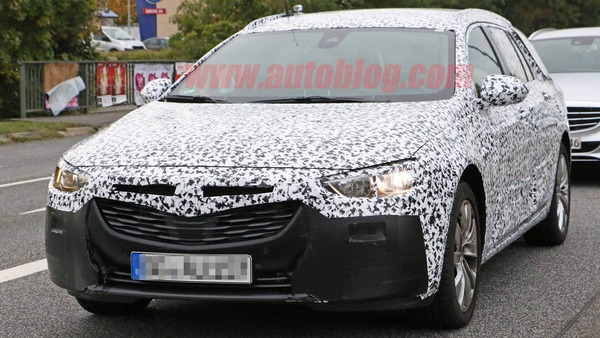 2018 Opel Insignia Grand Sport Tourer Spy Shots Front End Exterior