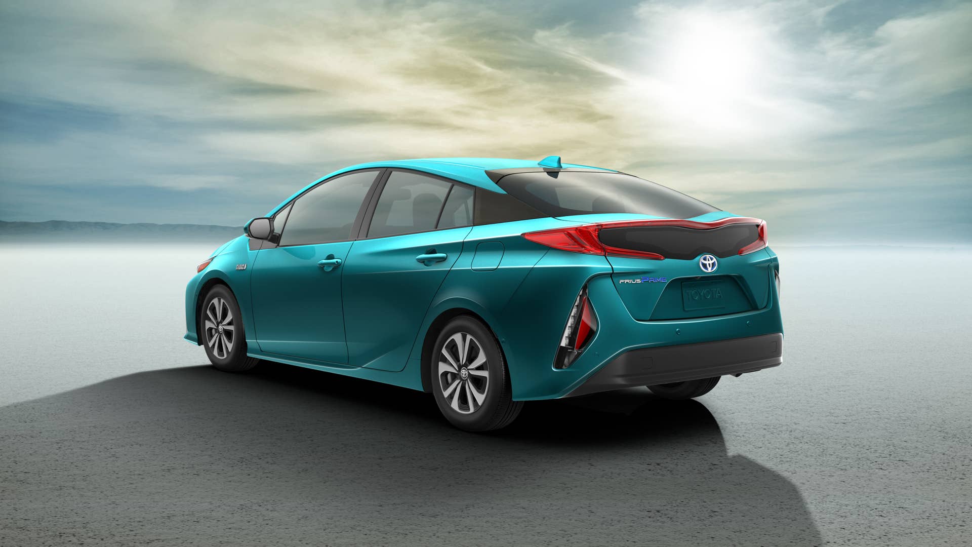Toyota Prius Prime rear 3/4