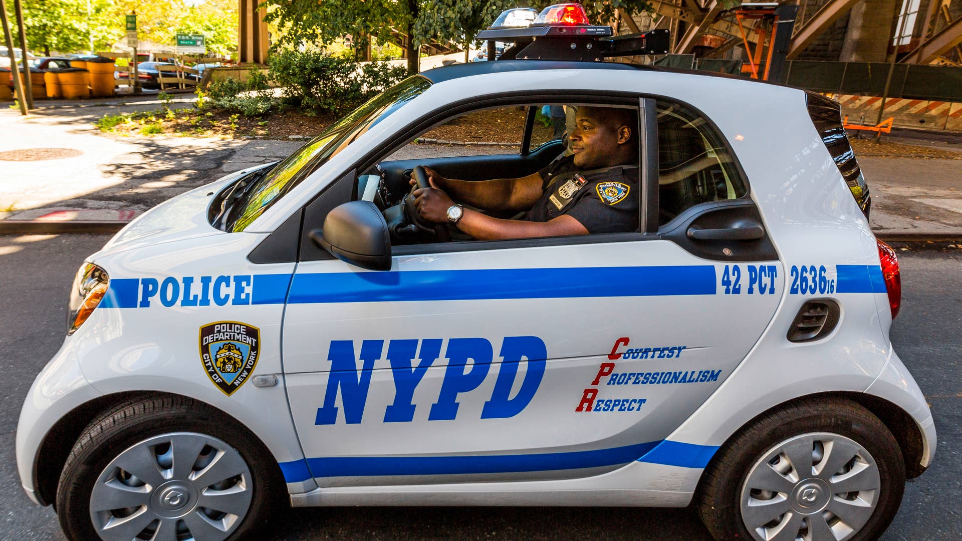 NYPD Smart ForTwo police car