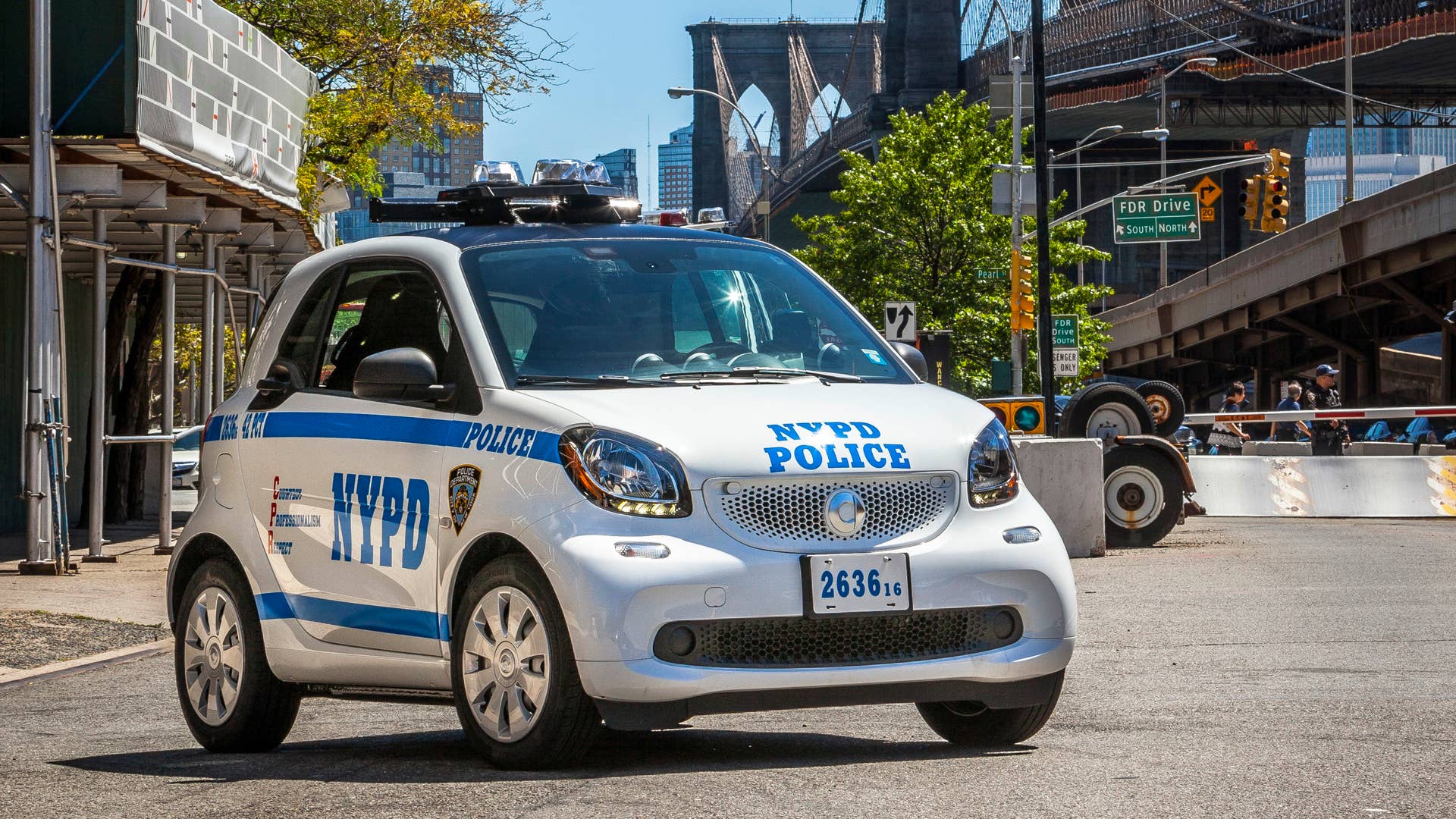NYPD Smart ForTwo police car