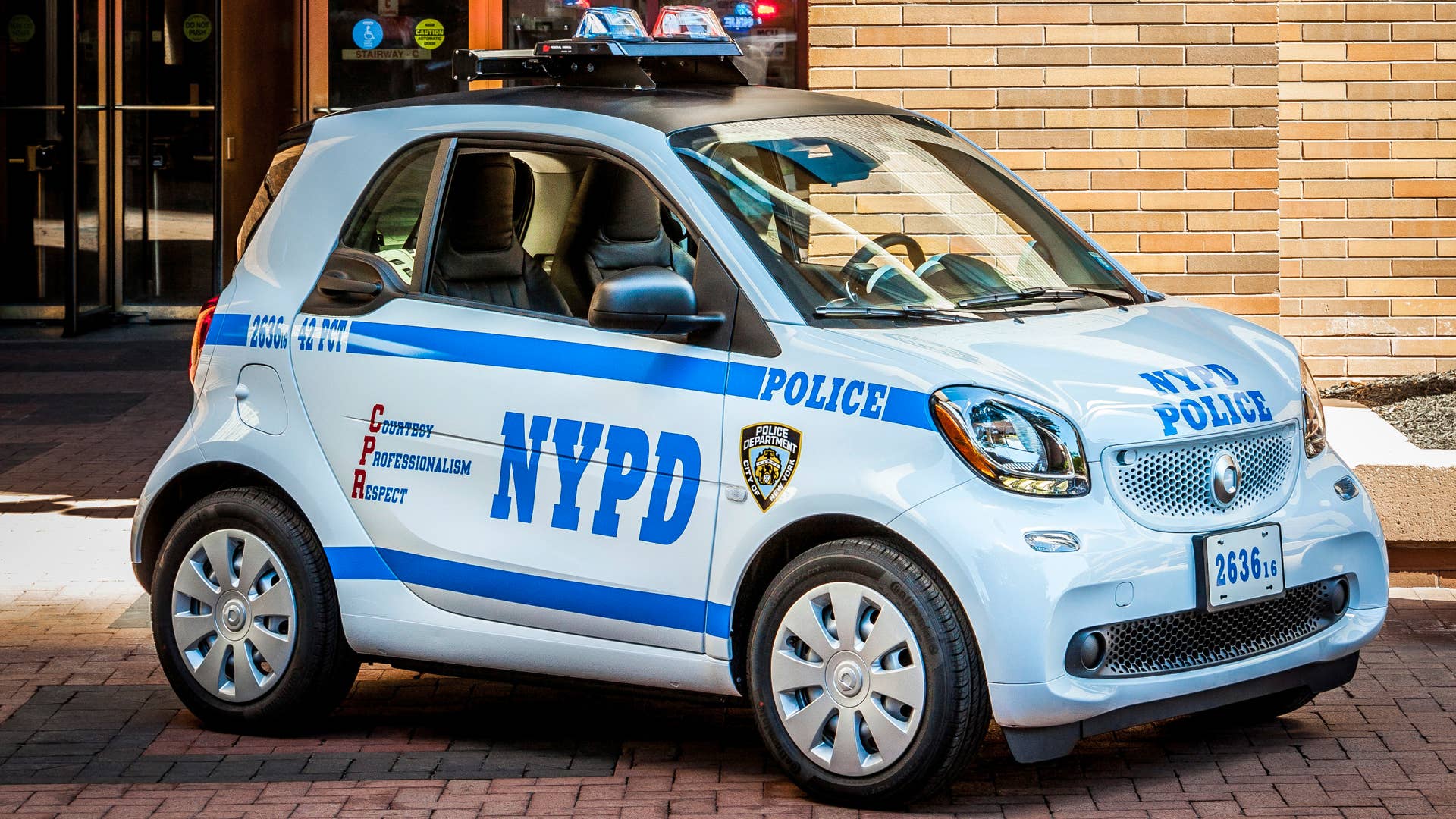 NYPD Smart ForTwo police car