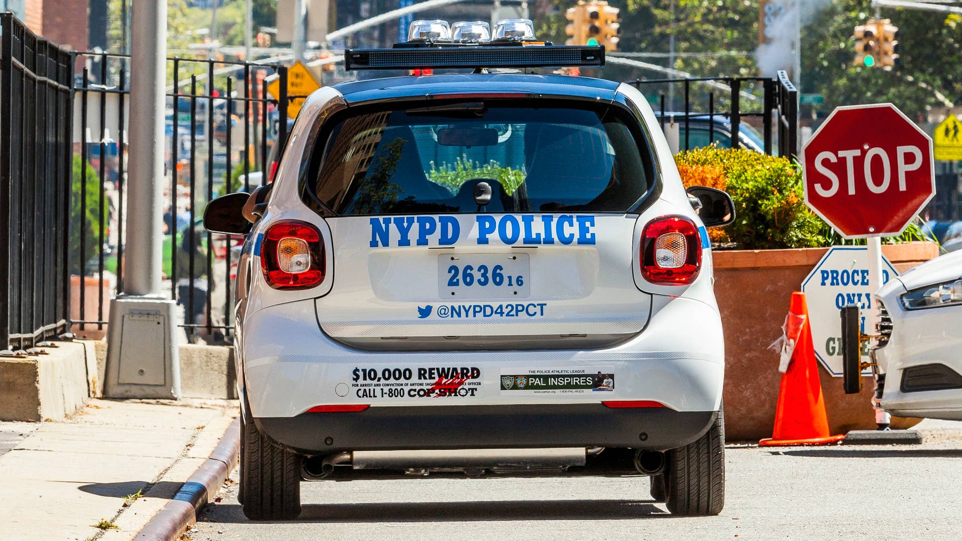 NYPD Smart ForTwo police car