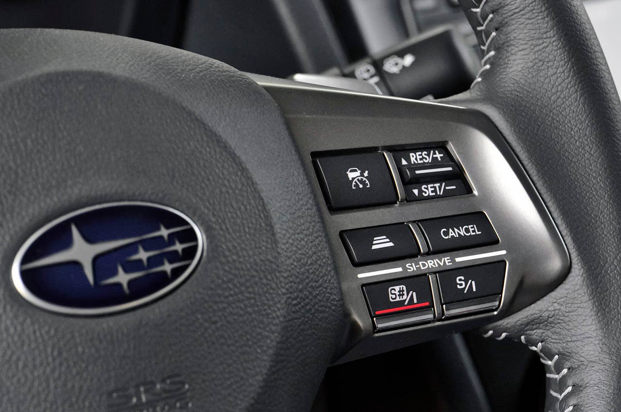 2014 Subaru Forester steering wheel controls