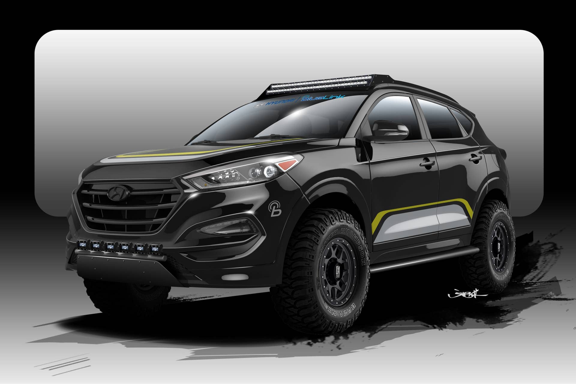 ROCKSTAR PERFORMANCE GARAGE TURNS 2016 TUCSON INTO A TRUE OFF-ROADER