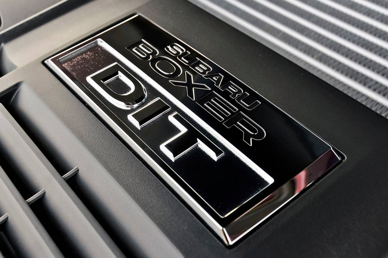 2014 Subaru Forester engine detail