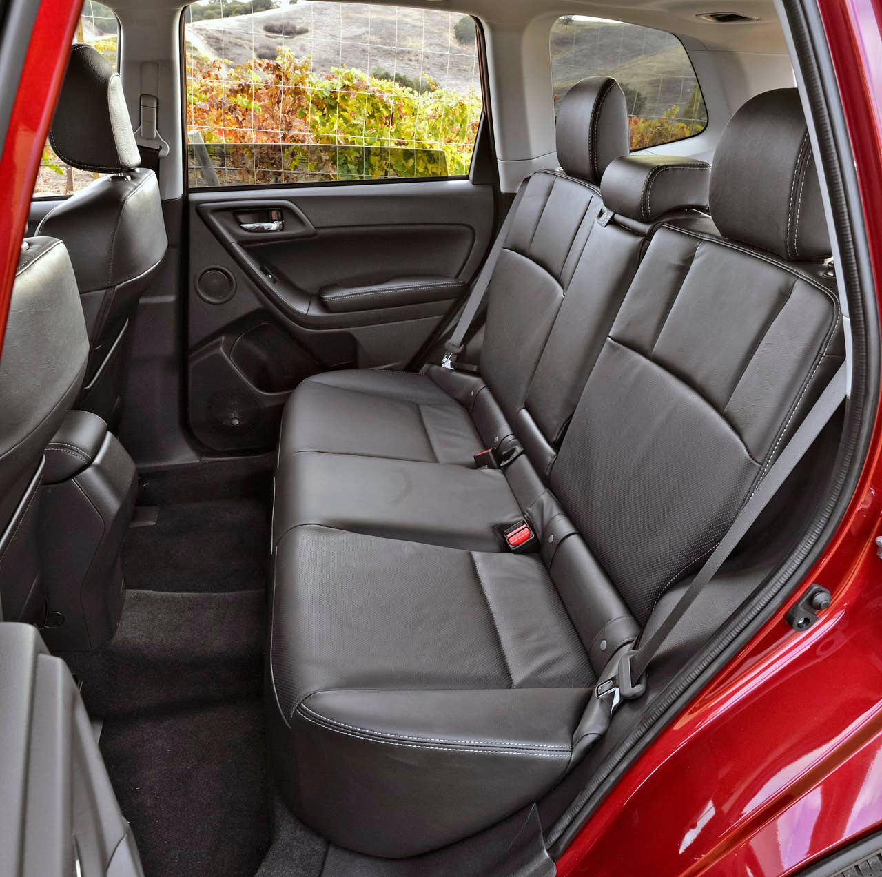 2014 Subaru Forester rear seats
