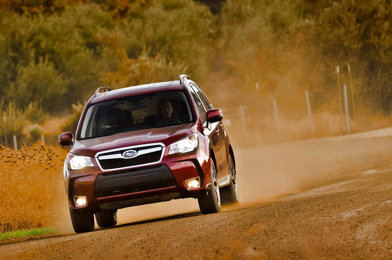2014 Subaru Forester driving