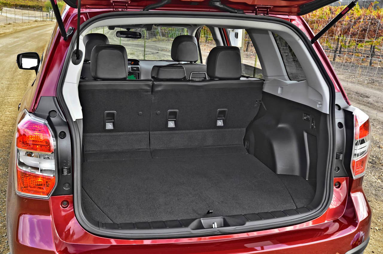 2014 Subaru Forester rear cargo area