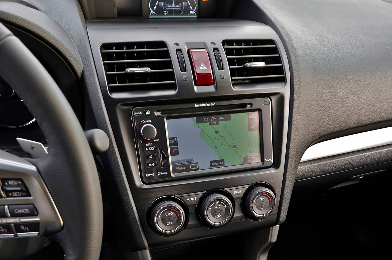 2014 Subaru Forester instrument panel