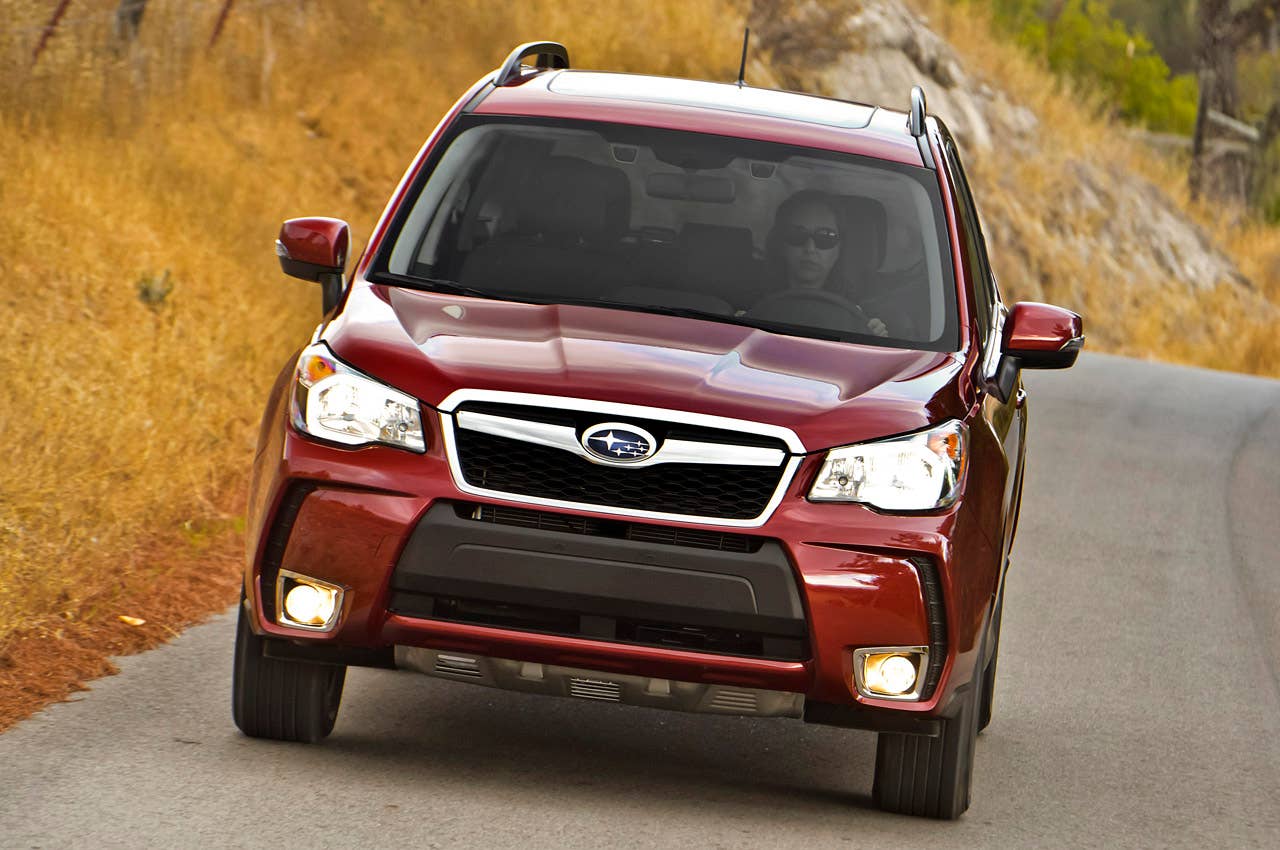 2014 Subaru Forester driving