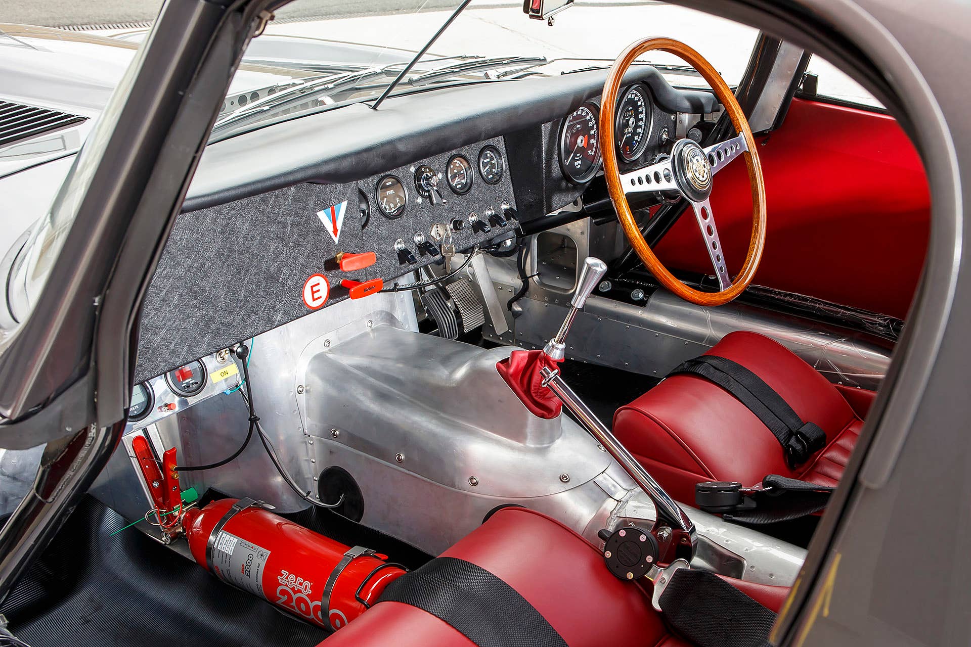 Jaguar Continuation Lightweight E-Type interior