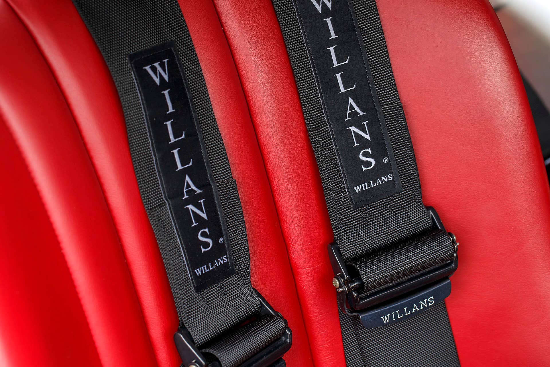 Jaguar Continuation Lightweight E-Type seatbelts