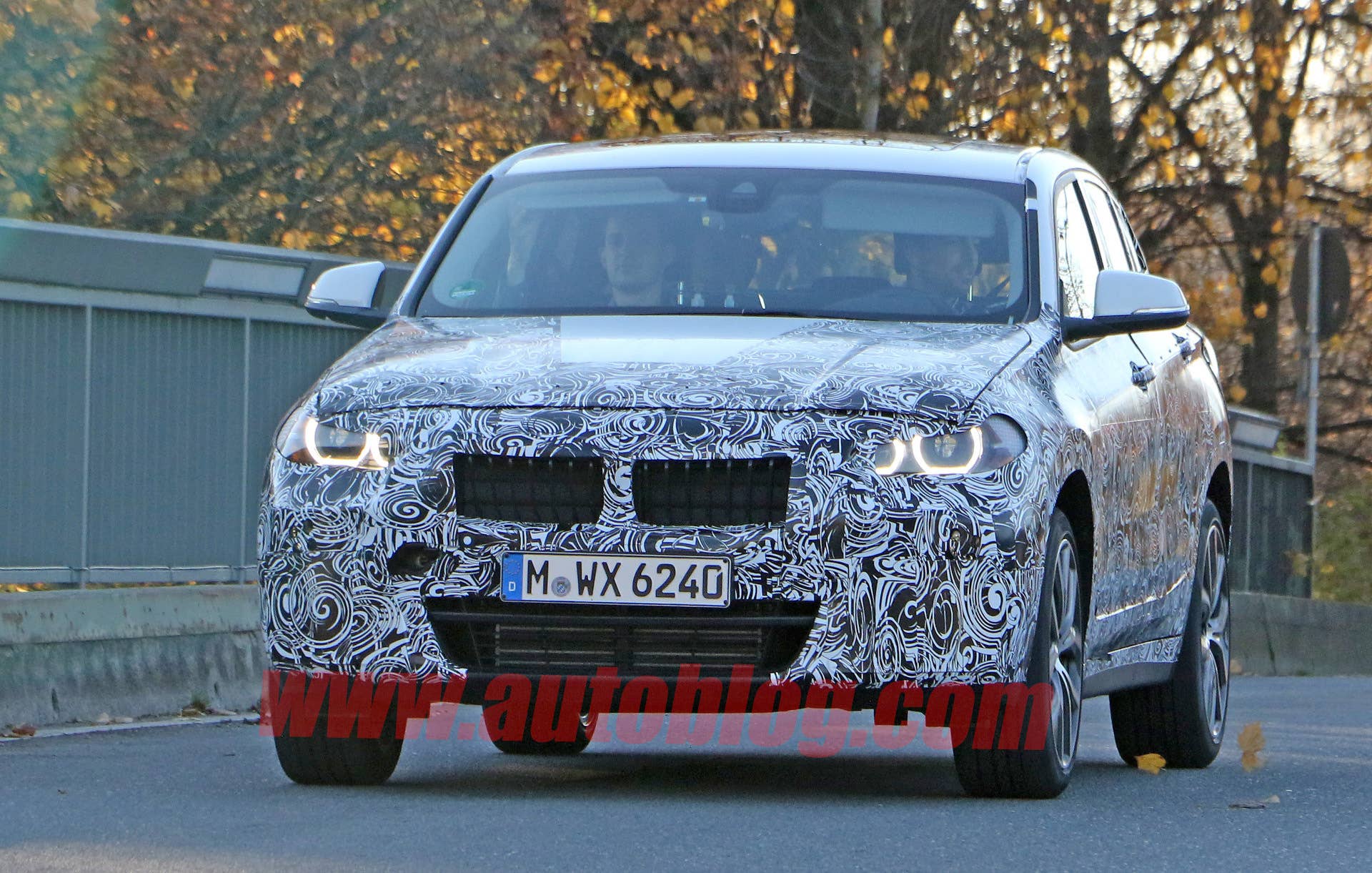 fascia headlights bmw x2 leds