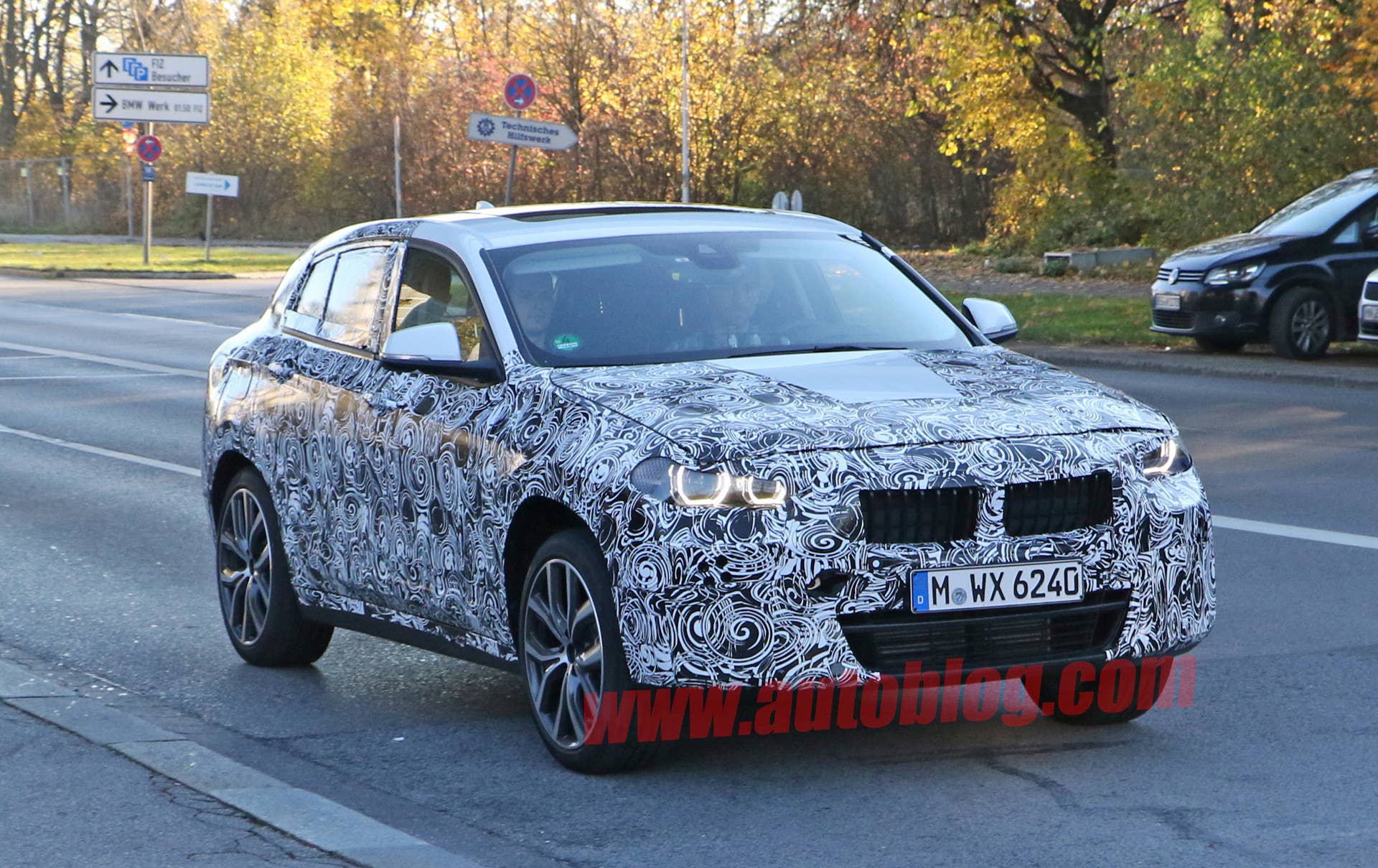 x2 bmw crossover spy photo spied