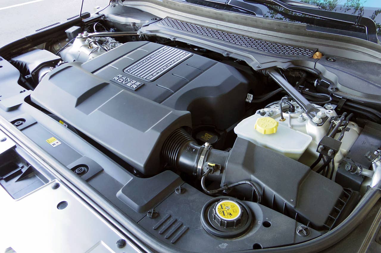 2013 Land Rover Range Rover engine