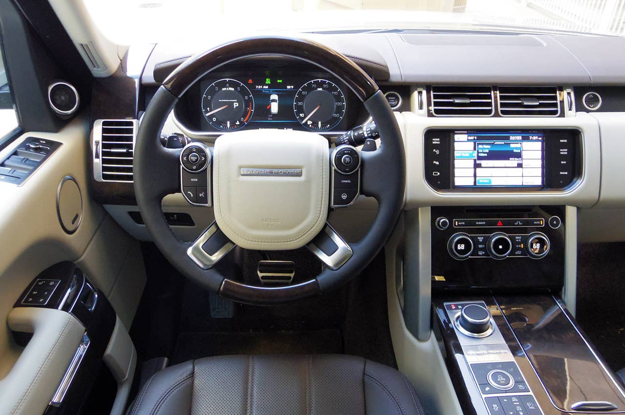 2013 Land Rover Range Rover interior