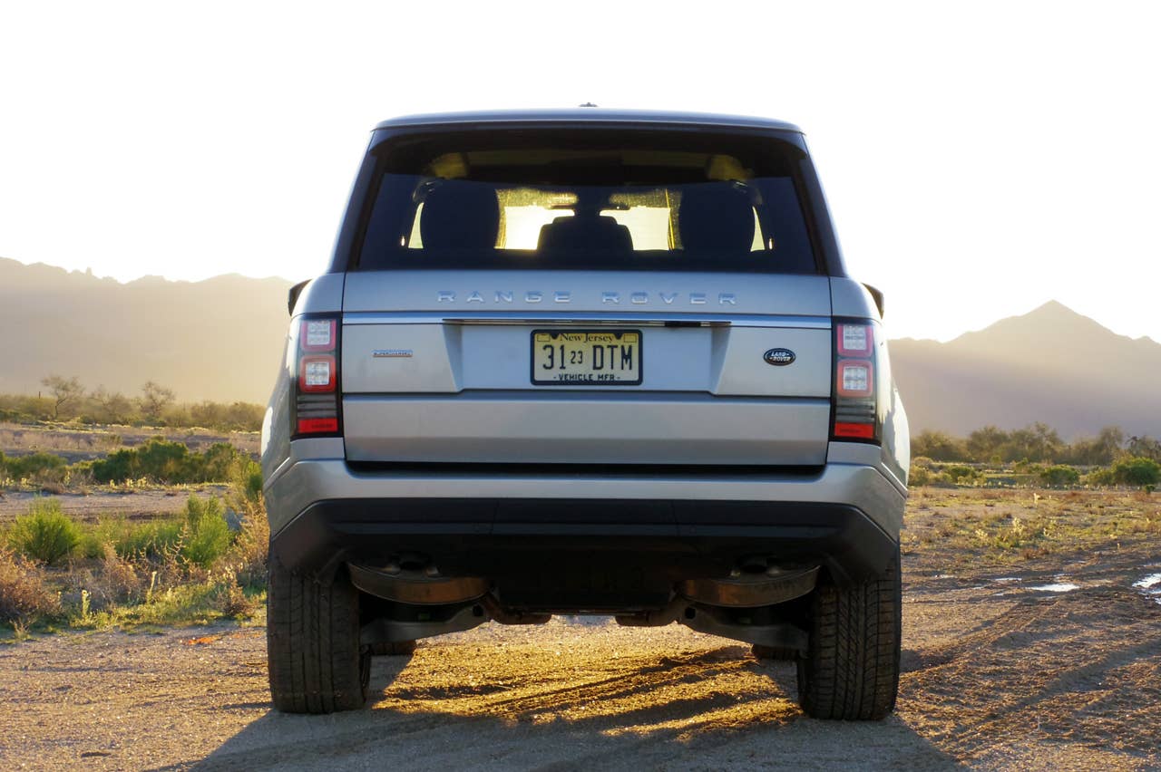 2013 Land Rover Range Rover rear view