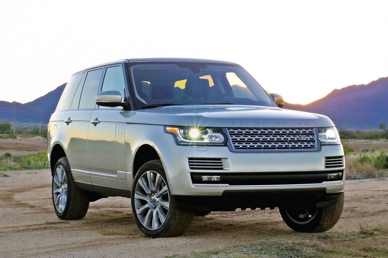 2013 Land Rover Range Rover front 3/4 view
