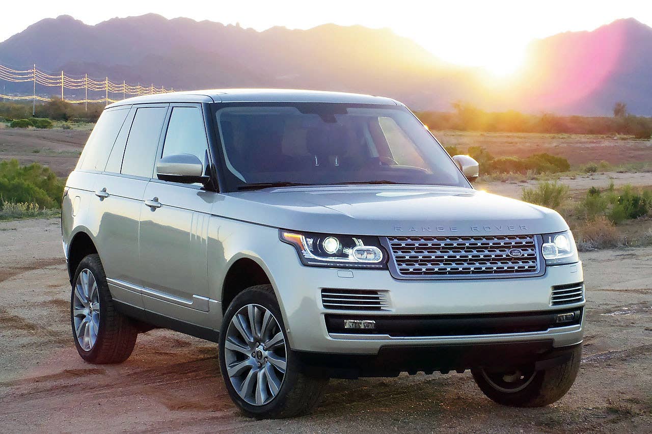 2013 Land Rover Range Rover front 3/4 view