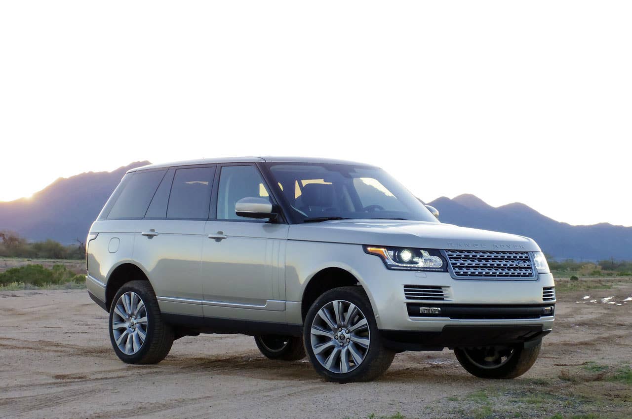 2013 Land Rover Range Rover front 3/4 view