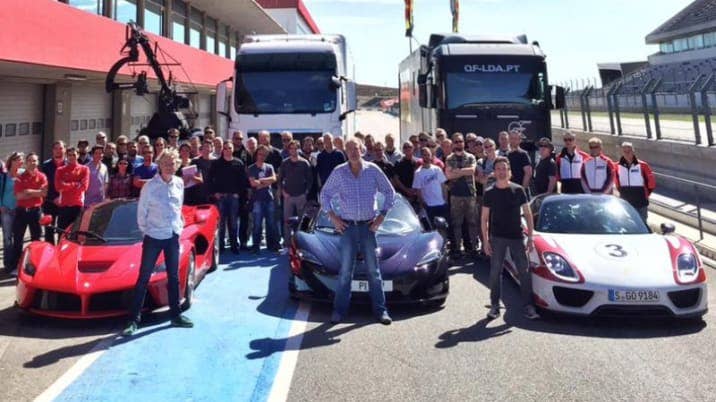 The Grand Tour Filming