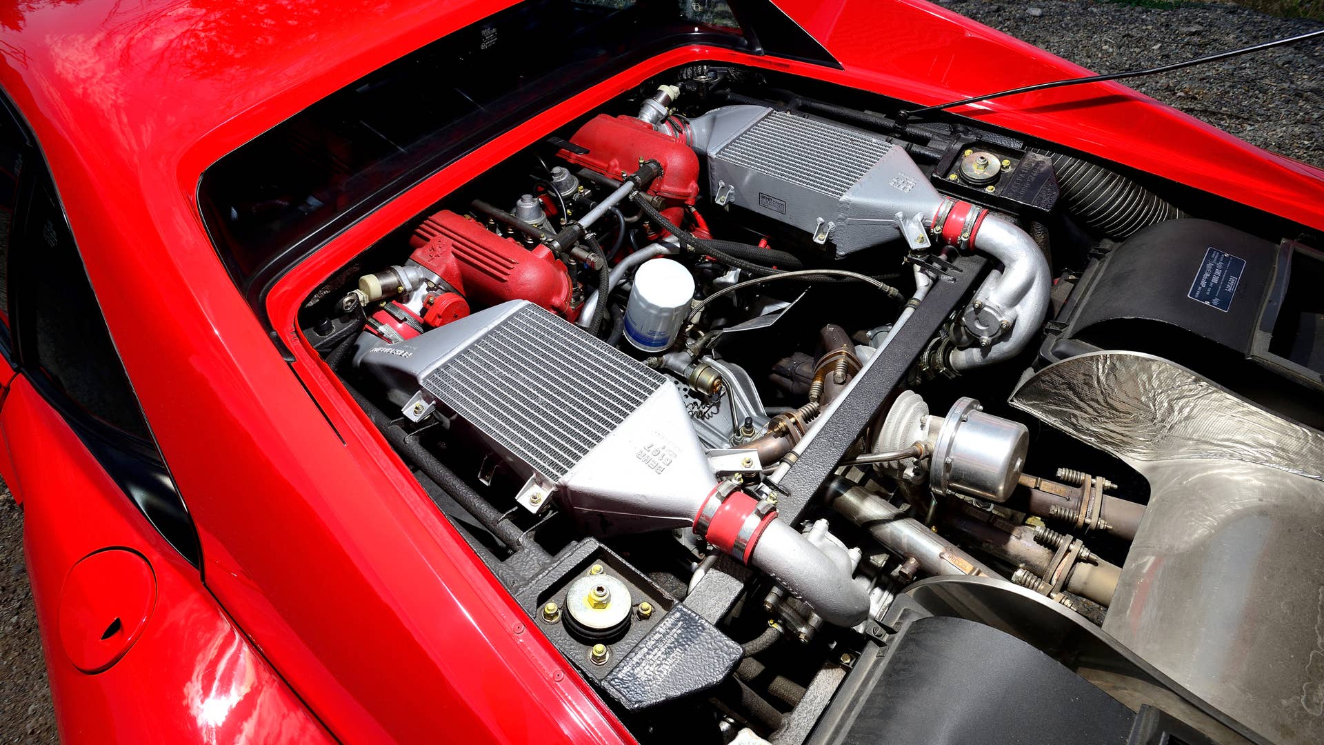 1985 FERRARI 288 GTO Engine Bay