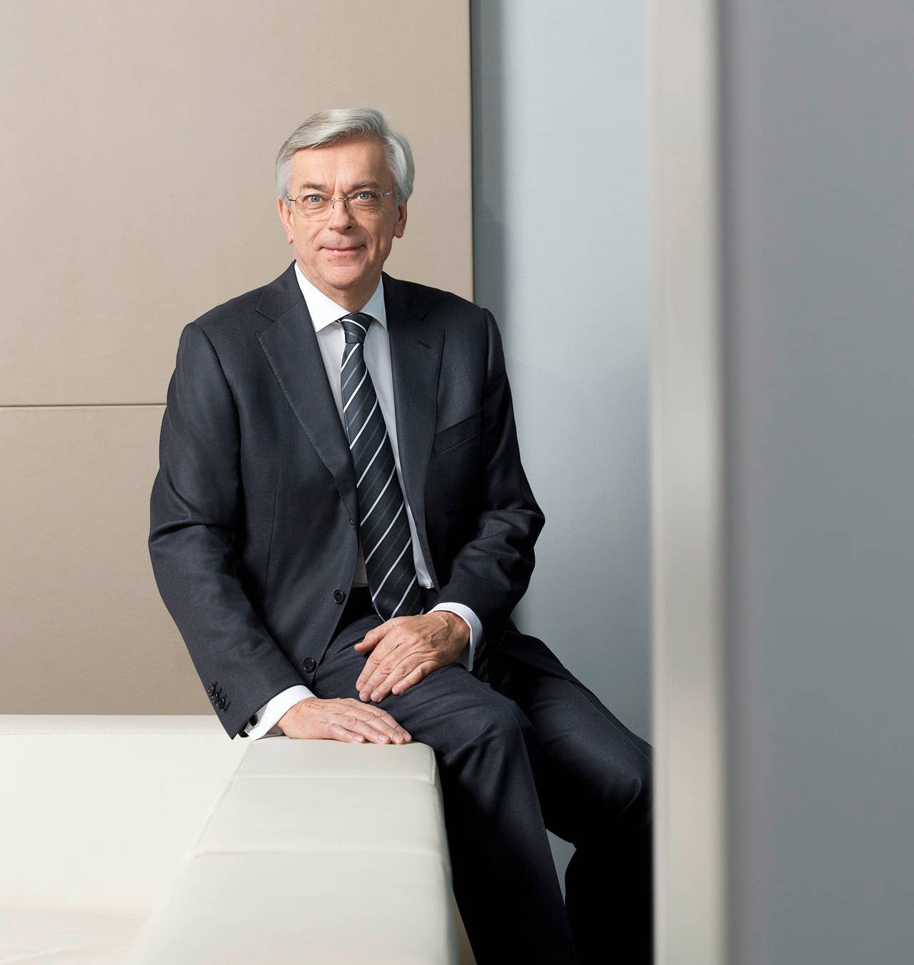 Outgoing BMW chairman Professor Joachim Milberg