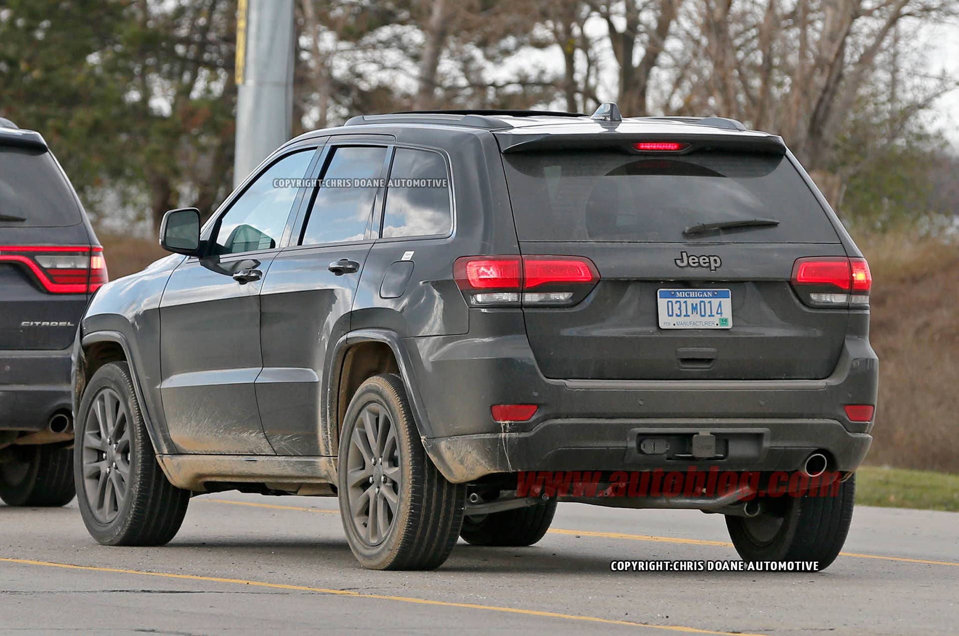 2017 Jeep Grand Cherokee facelift rear 3/4