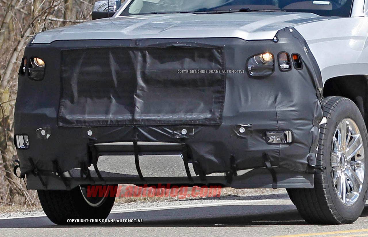 Chevrolet Silverado High Country Spy Shots nose