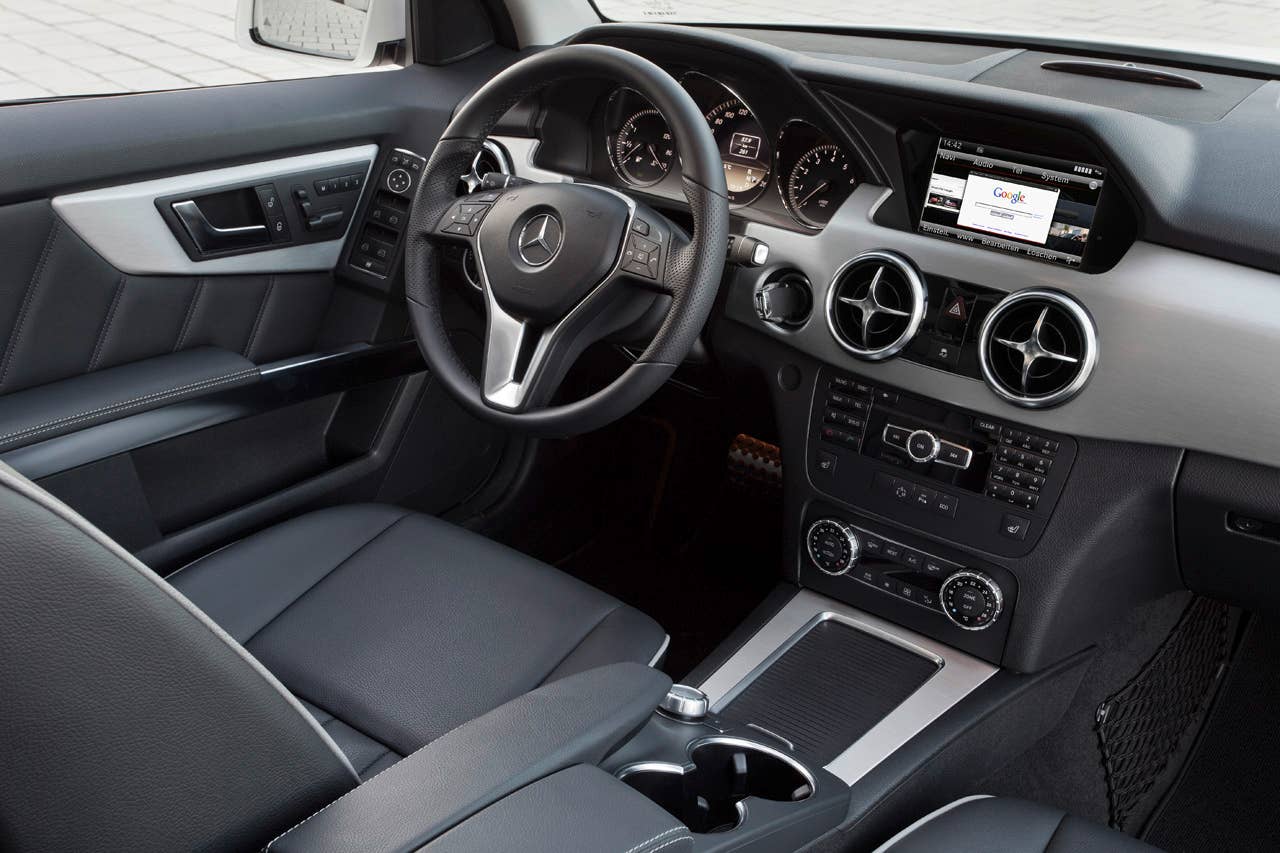 GLK 350 4MATIC, Diamantwei metallic (X 204) 2012