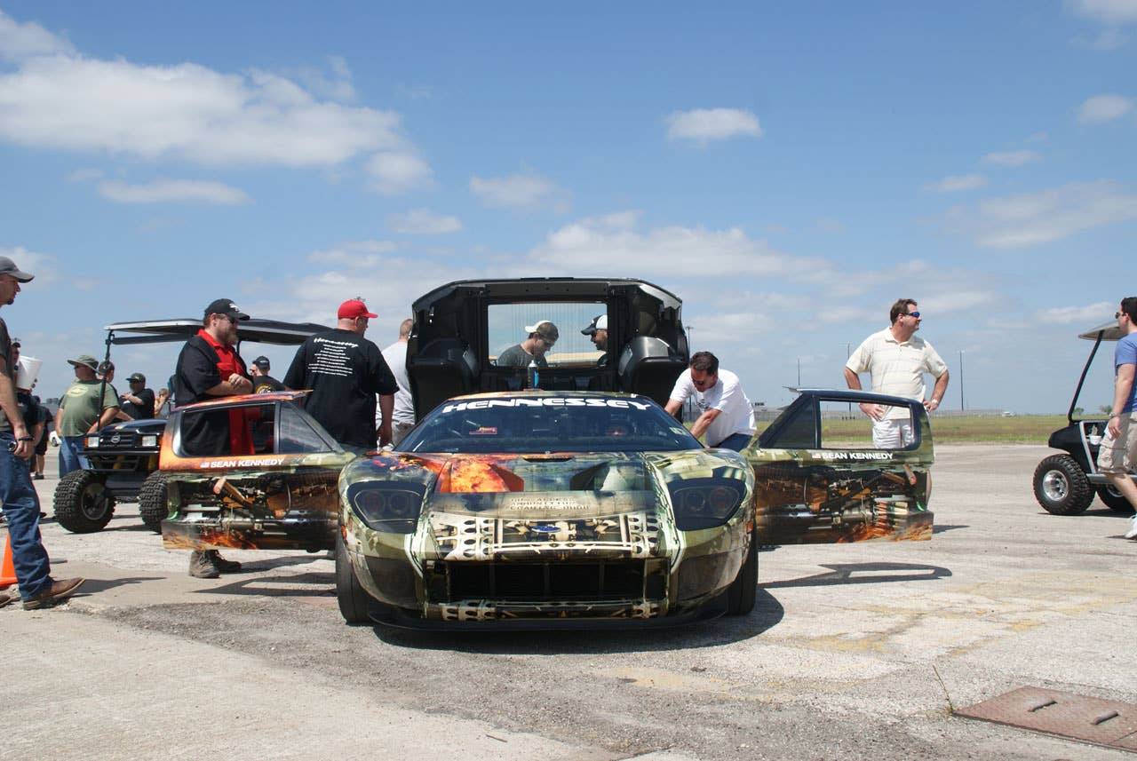 Mark Heidaker's world record Ford GT front